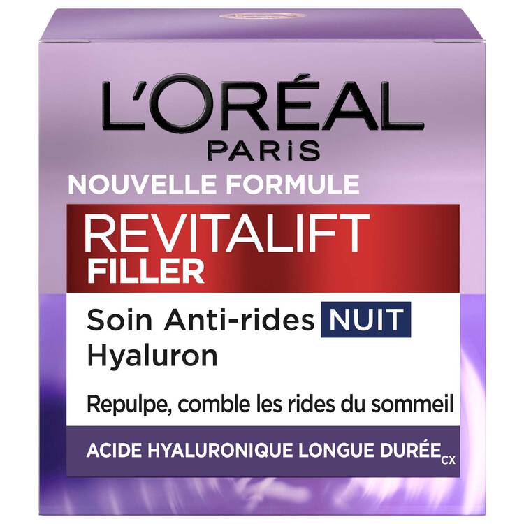 L'oréal Paris Reviltalift Filler Crème De Nuit Anti-rides
