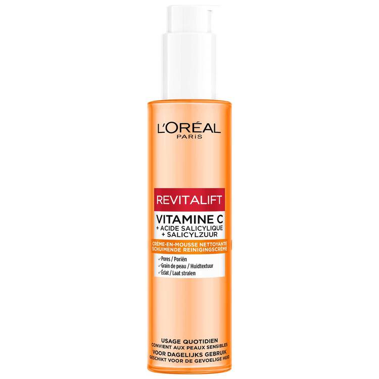 l'oréal paris Revitalift Clinical Nettoyant Vitamine C Pores Grain de peau éclat