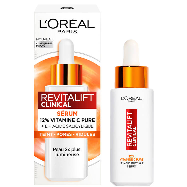 l'oréal paris Revitalift Clinical Sérum 12% Vitamine C Pure l'oréal paris Revitalift Clinical Sérum 12% Vitamine C Pure