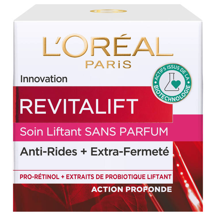 L'oréal Paris Revitalift Crème De Jour Anti-Rides Sans Parfum