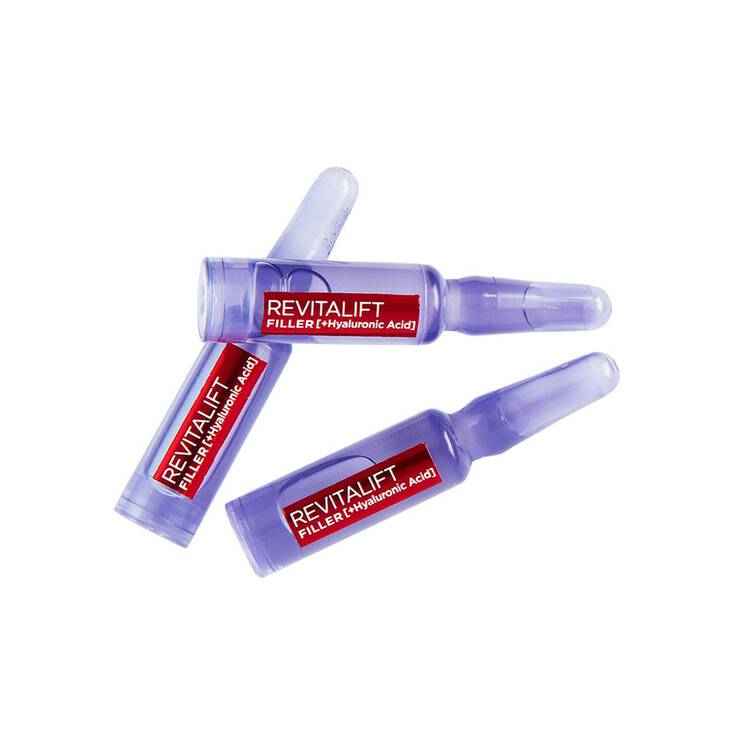 L'oréal Paris Revitalift Filler [+ Acide Hyaluronique] Ampoules Repulpantes Hyaluro-cure