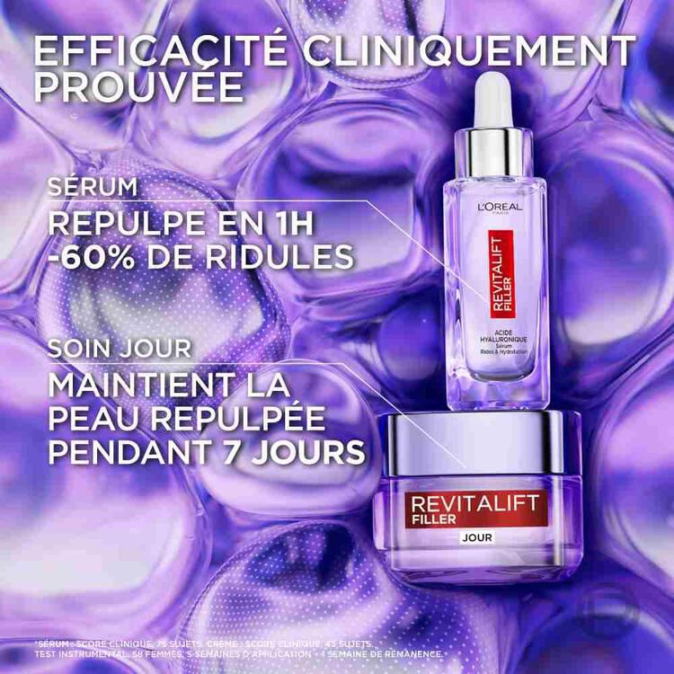 L'oréal Paris Revitalift Filler Routine Anti-âge Repulpante Enrichie à L’Acide