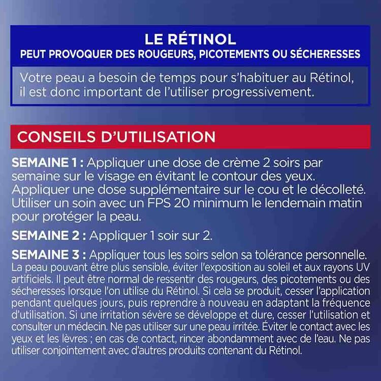 L'oréal Paris Revitalift Laser Press-Crème Nuit Anti-âge Visage Et Cou Au Rétinol Et à La Niacinamide