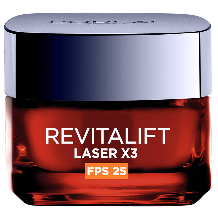 l'oréal paris Revitalift Laser X3 Crème de Jour Anti-Age Triple Action FPS 25