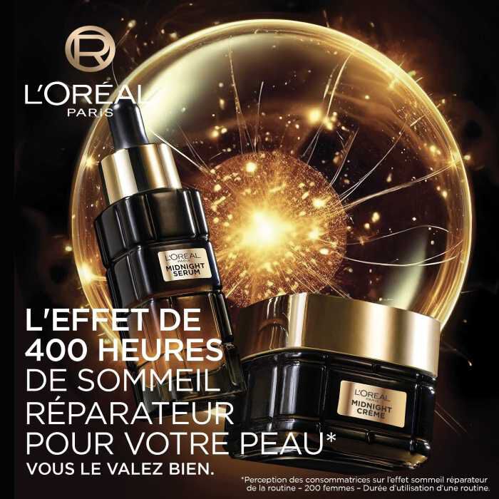 L'oréal Paris Rituel Anti-Âge Midnight - Sérum Nuit Midnight + Crème Nuit Midnight