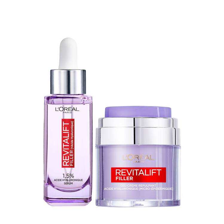 l'oréal paris Routine Filler [+ Acide Hyaluronique] Crème + Sérum