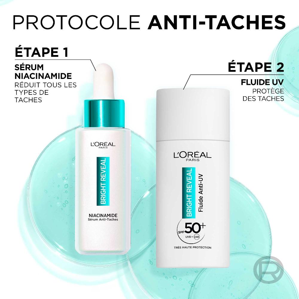 L'oréal Paris Routine Visage Anti-Taches Niacinamide - Bright Reveal