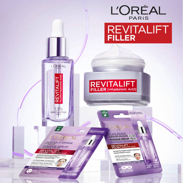 L'oréal Paris Trousse Cadeau Routine Sérum & Crème De Jour à L’acide Hyaluronique