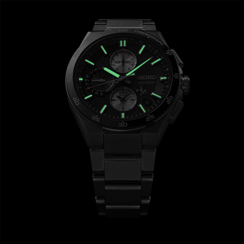 Lorus SSH151J1 Montre ASTRON Quartz GPS Solaire