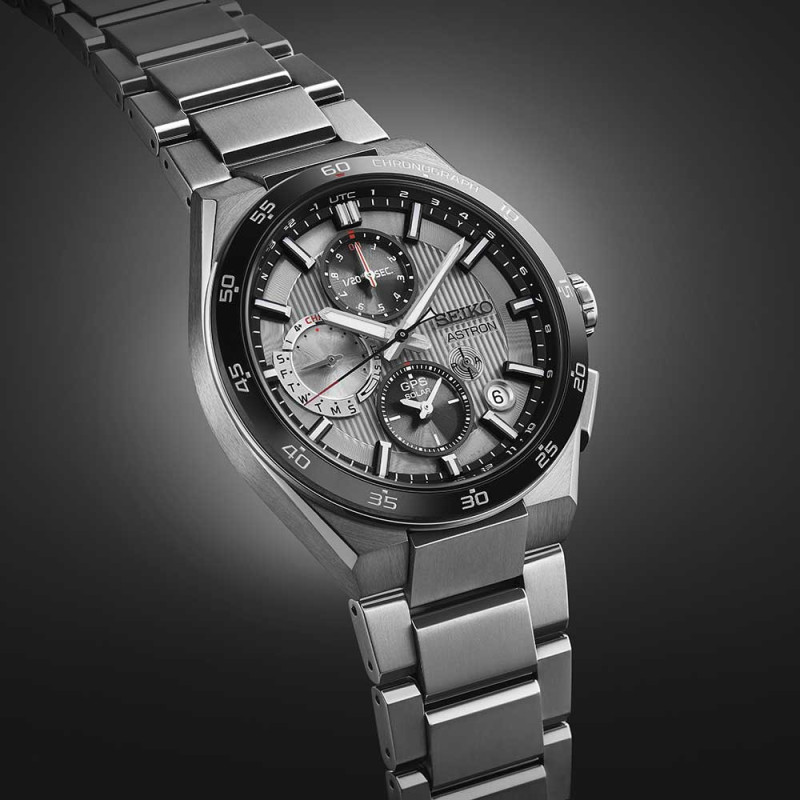 Lorus SSH153J1 Montre ASTRON Quartz GPS Solaire