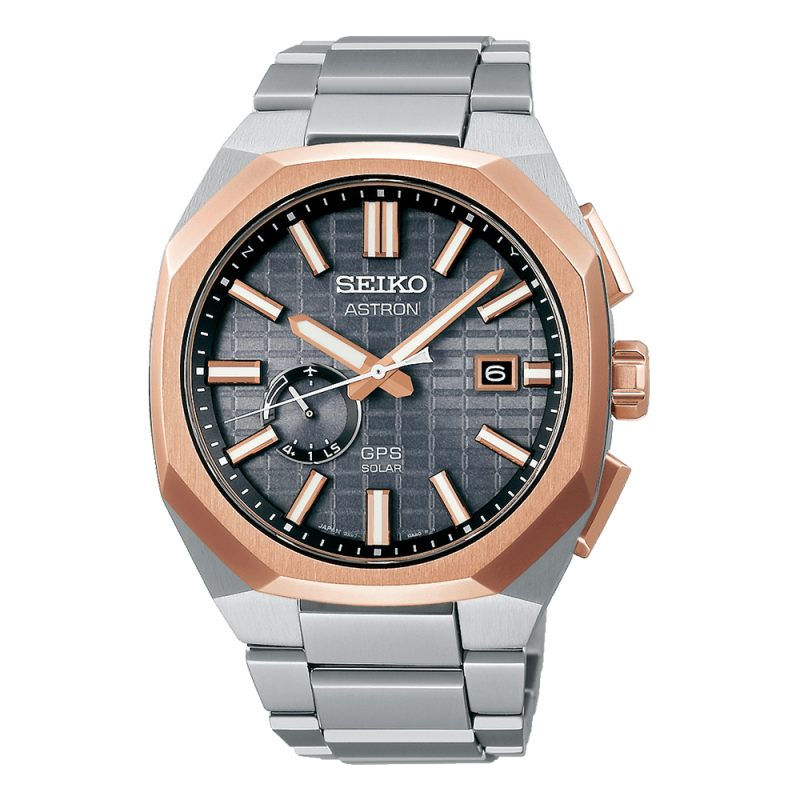 Lorus SSJ014J1 Montre ASTRON Quartz GPS Solaire