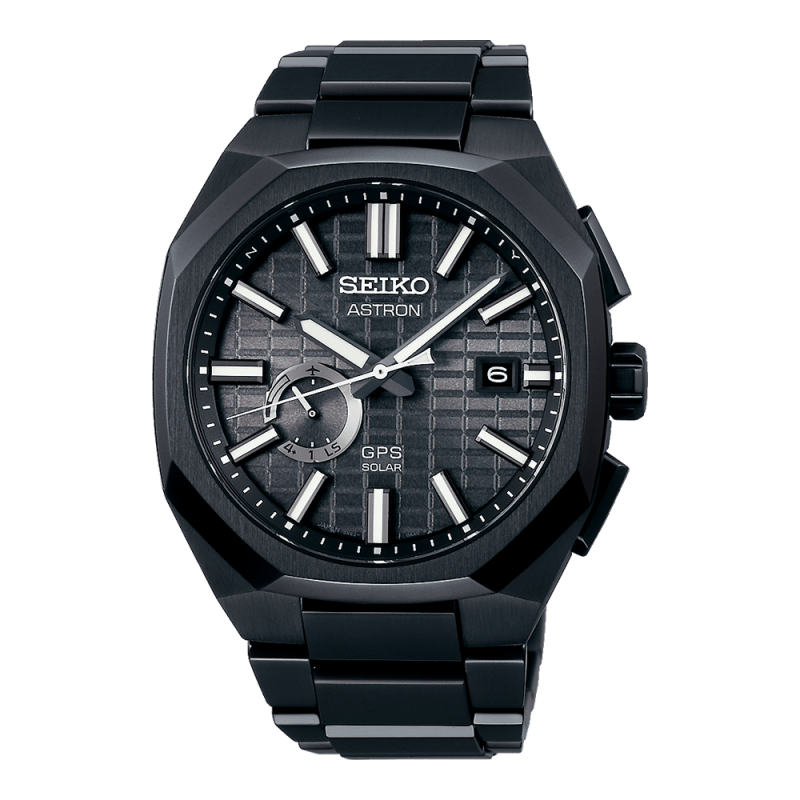 Lorus SSJ015J1 Montre ASTRON Quartz GPS Solaire