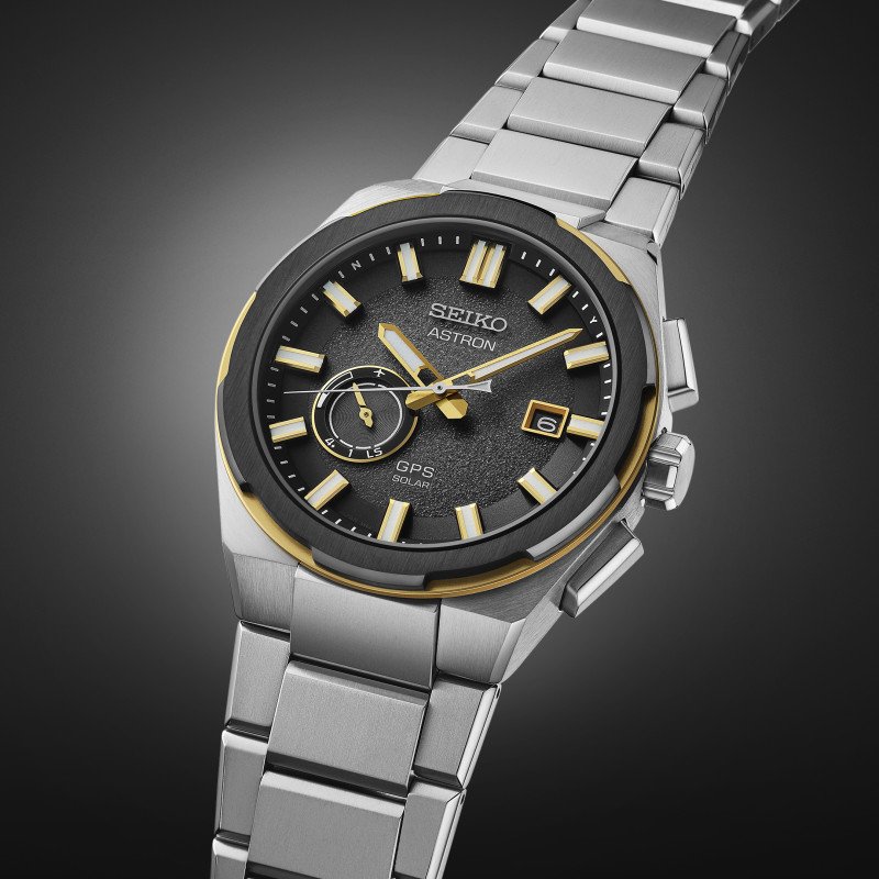 Lorus SSJ026J1 Montre ASTRON Quartz GPS Solaire