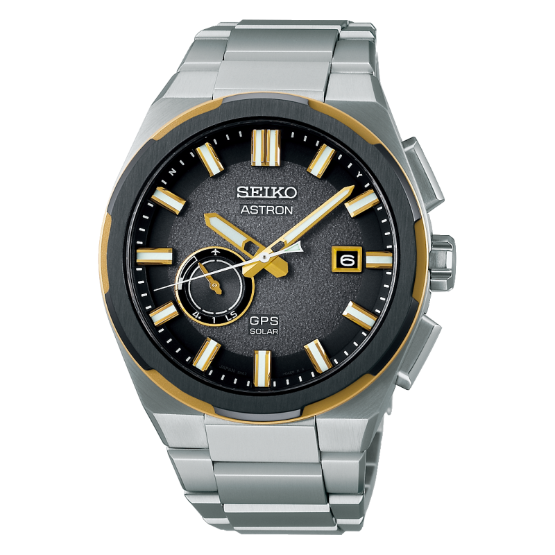 lorus SSJ026J1 Montre ASTRON Quartz GPS Solaire