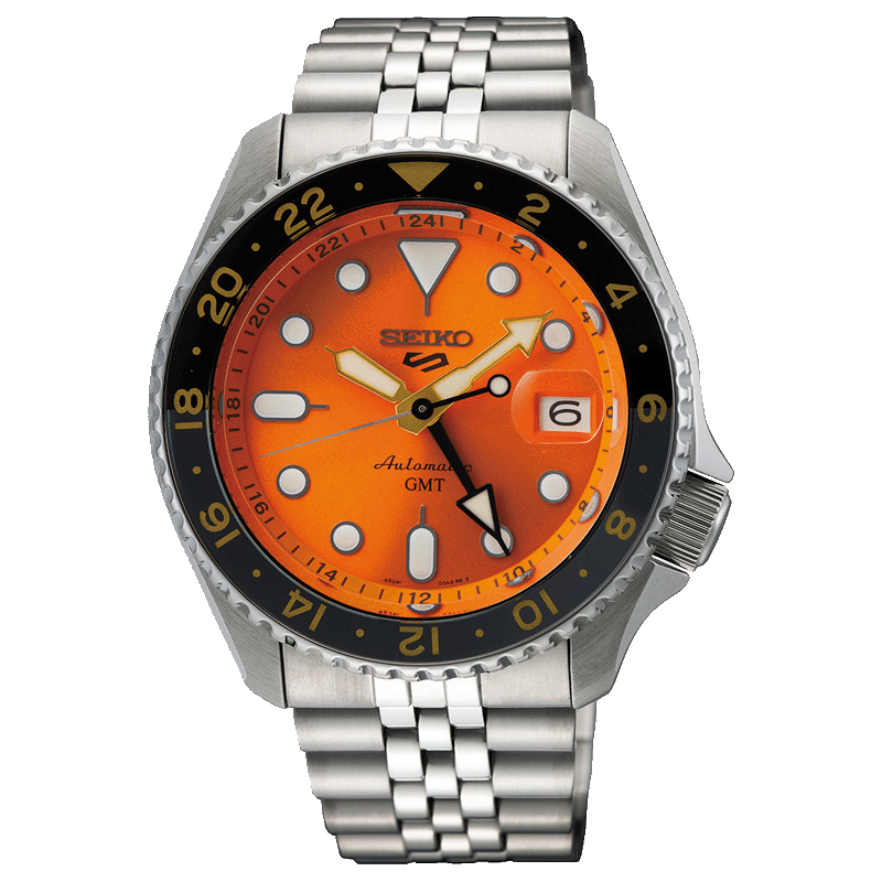 Lorus SSK005K1 Montre Seiko 5 Automatique GMT