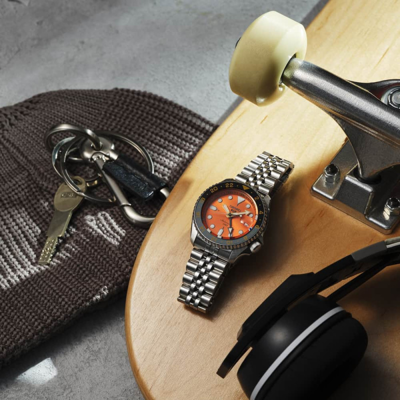 Lorus SSK005K1 Montre Seiko 5 Automatique GMT