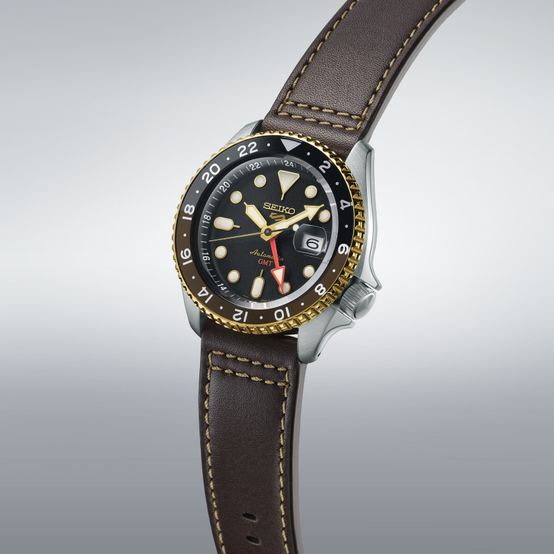 Lorus SSK036K1 Montre Seiko 5 Automatique GMT