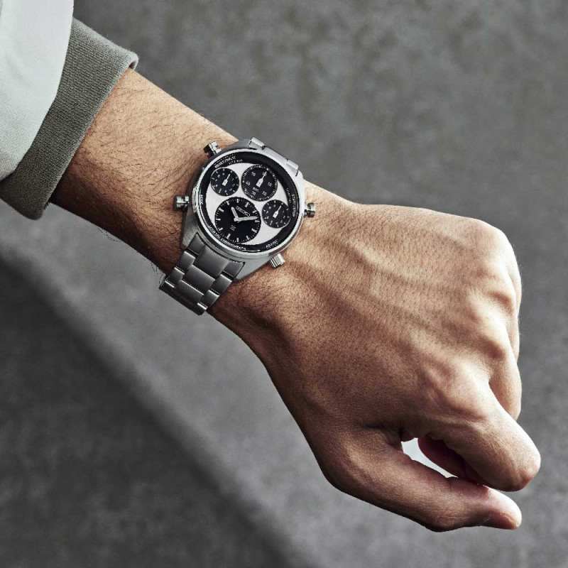 Lorus SFJ001P1 Montre PROSPEX Chronographe Quartz Solaire