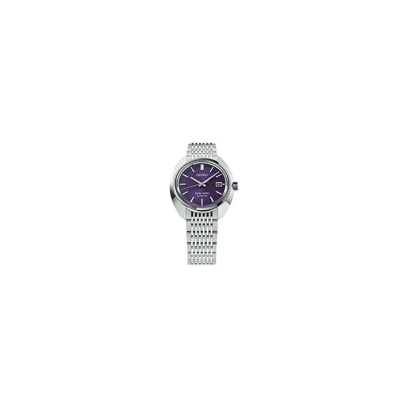 Lorus SJE111J1 Montre KING SEIKO 1969 Edo Purple Automatique 3 Aiguilles