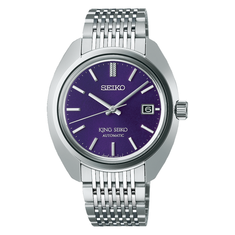 lorus SJE111J1 Montre KING SEIKO 1969 Edo Purple Automatique 3 aiguilles