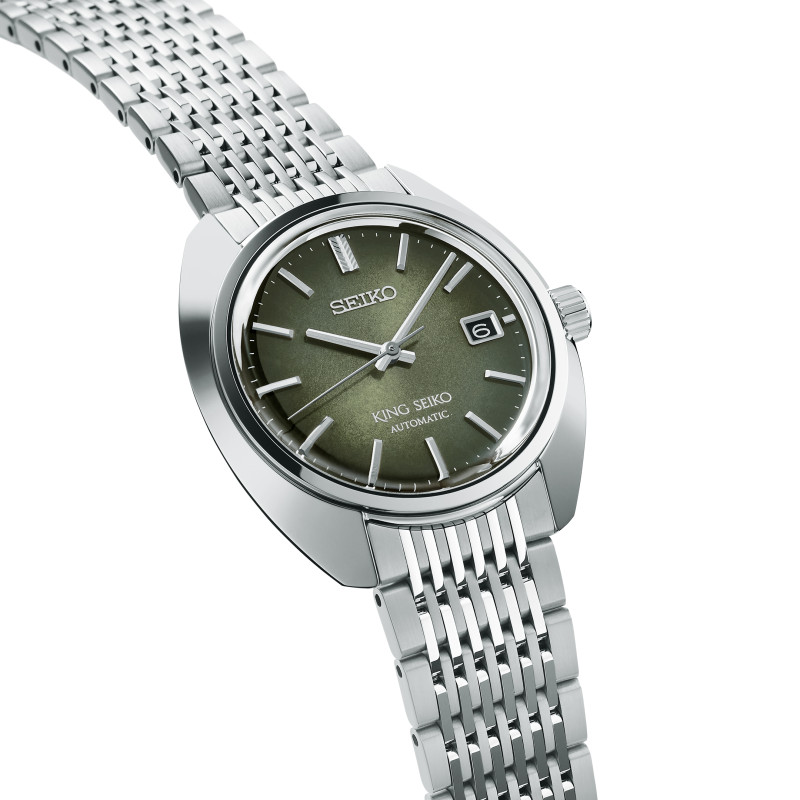 Lorus SJE113J1 Montre KING SEIKO 1969 Forest Green Automatique 3 Aiguilles