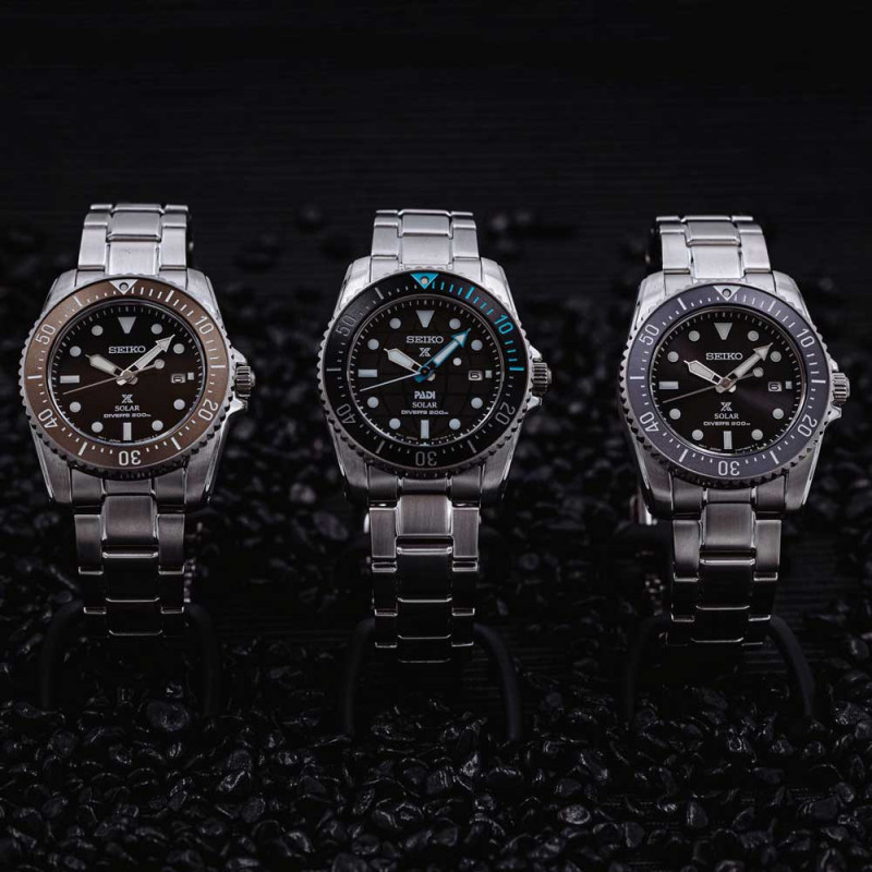 lorus SNE575P1 Montre PROSPEX QUARTZ SOLAIRE DIVER'S 200M