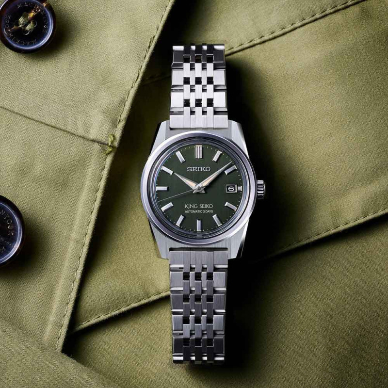 lorus SPB391J1 Montre KING SEIKO Automatique 3 aiguilles