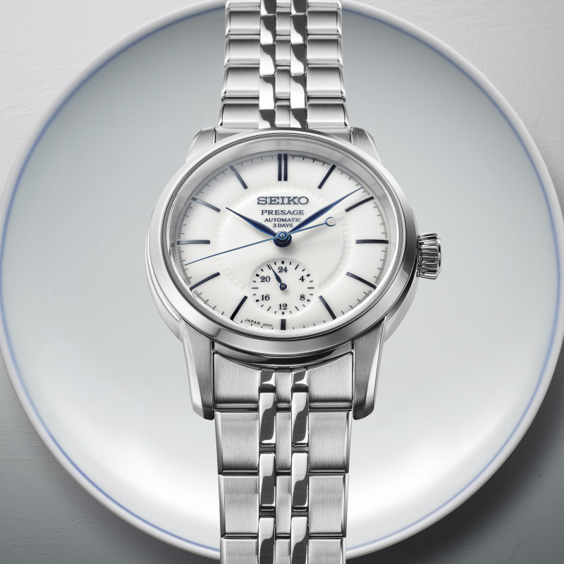 Lorus SPB445J1 Montre Presage Arita Automatique Cadran Porcelaine