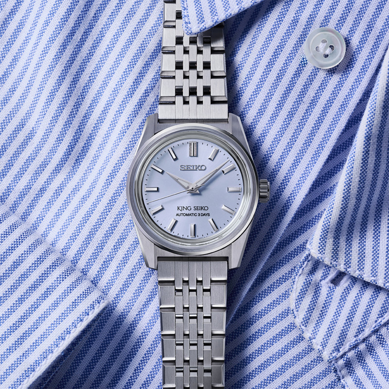 Lorus SPB457J1 Montre KING SEIKO Pop Ivy League Automatique Bleu