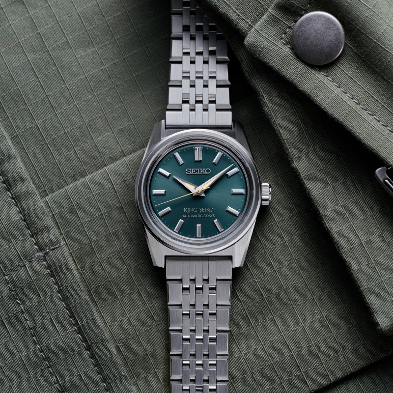 Lorus SPB459J1 Montre KING SEIKO Pop Ivy League Automatique Vert