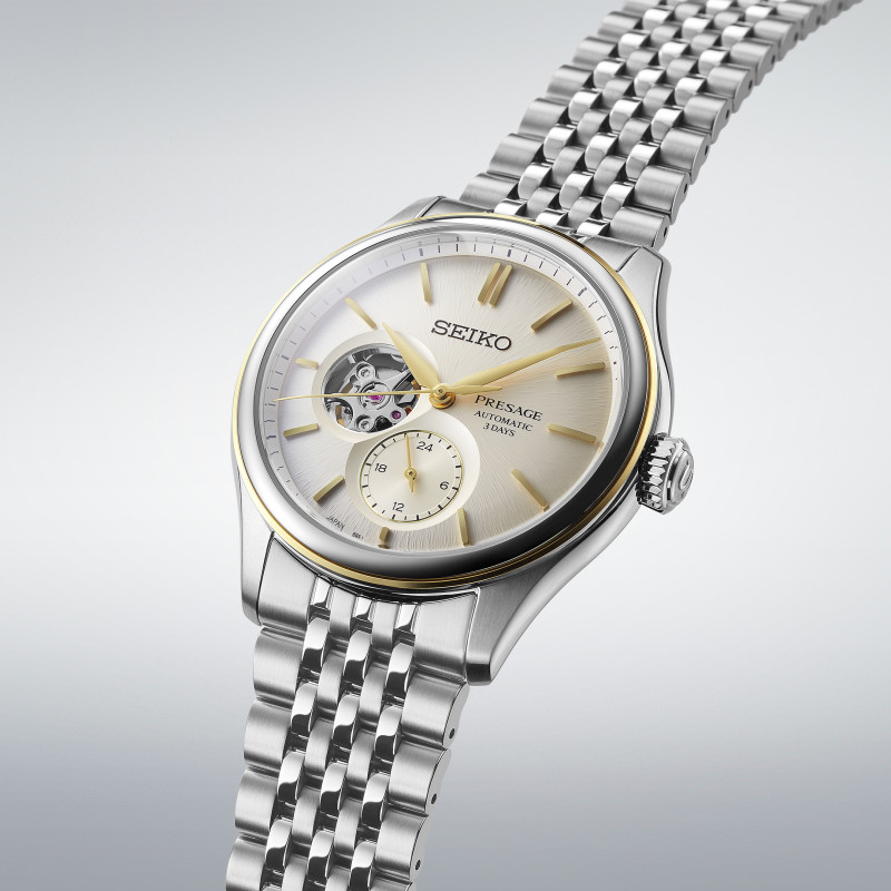 Lorus SPB480J1 Montre PRESAGE Automatique à Coeur Ouvert