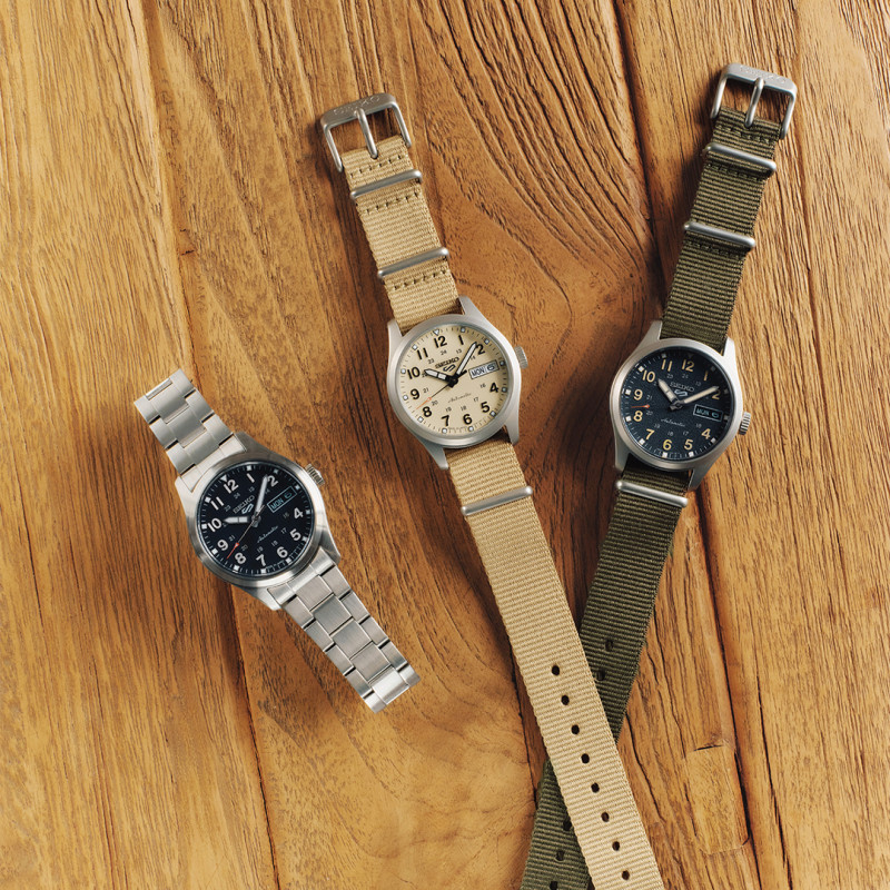 Lorus SRPJ85K1 Montre Seiko 5 Automatique 3 Aiguilles