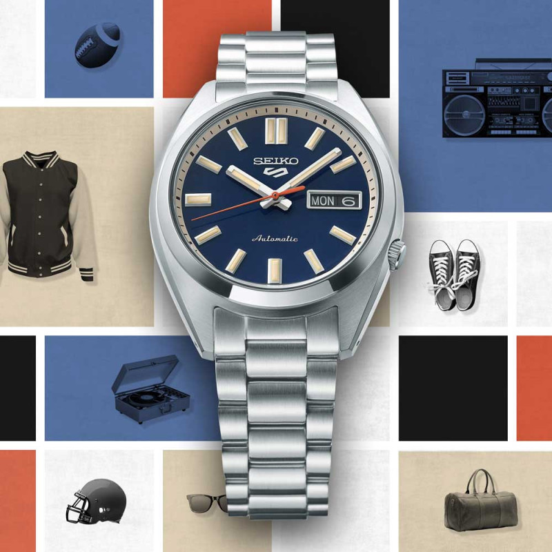 Lorus SRPK87K1 Montre Seiko 5 Automatique 3 Aiguilles