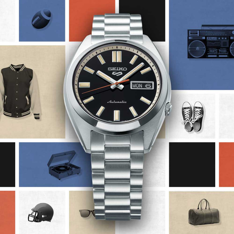 Lorus SRPK89K1 Montre Seiko 5 Automatique 3 Aiguilles