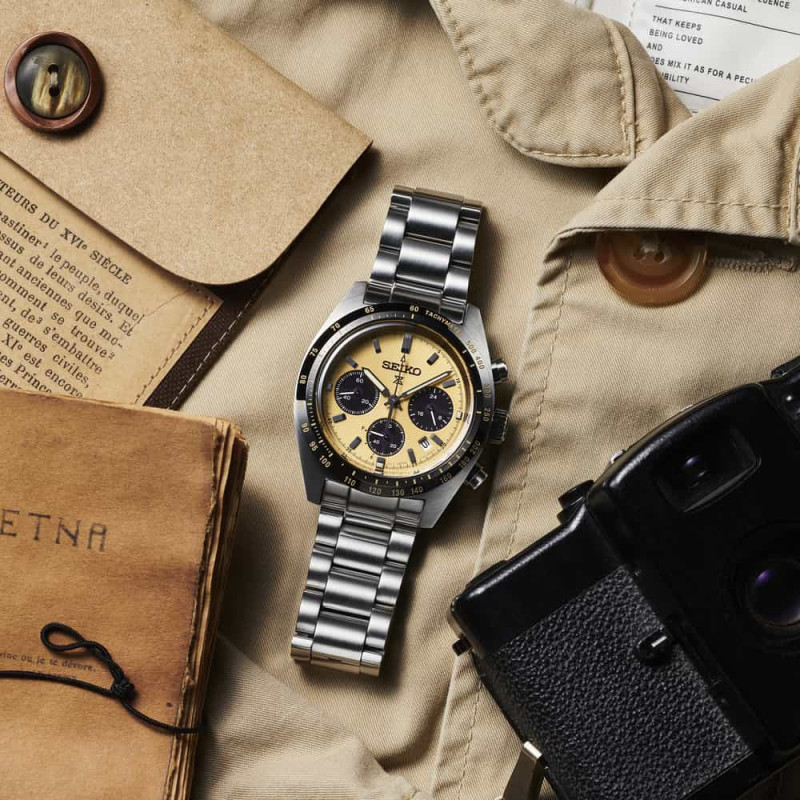 lorus SSC817P1 Montre PROSPEX Chronographe Quartz Solaire