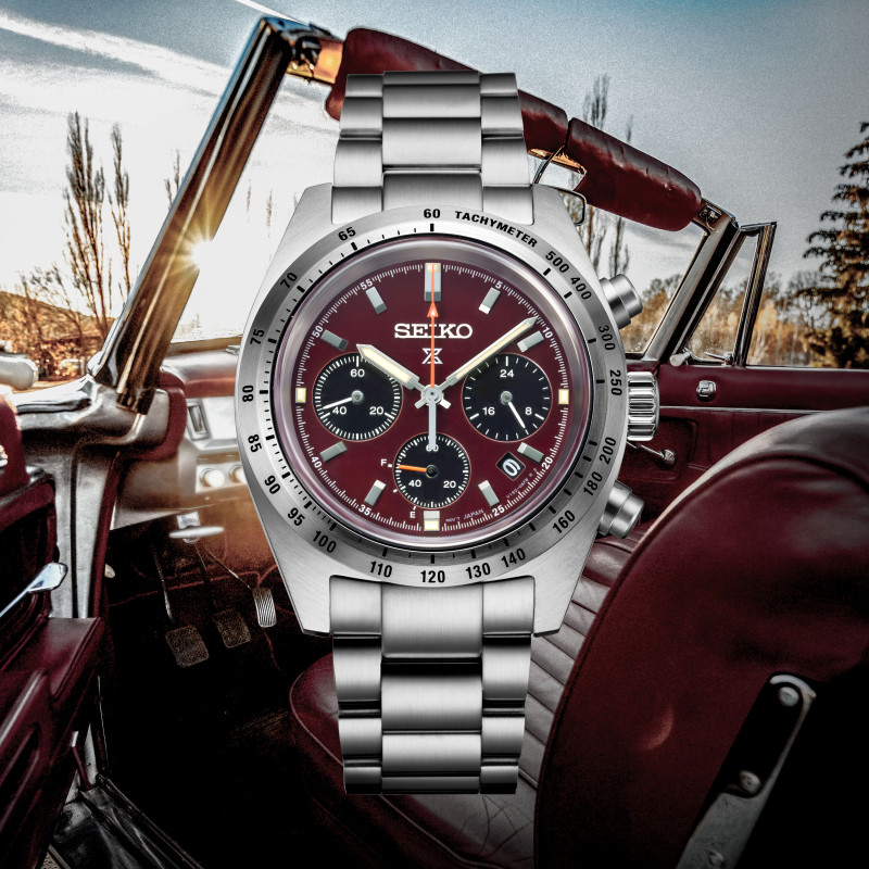 Lorus SSC953P1 Montre PROSPEX Speedtimer Chronographe Solaire