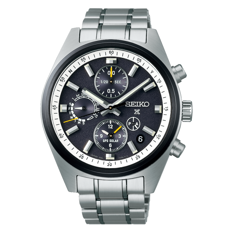 lorus SSH167J1 Montre PROSPEX Chronographe GPS Solaire