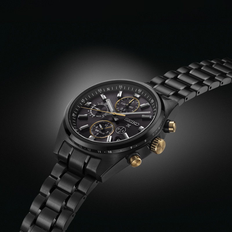 Lorus SSH169J1 Montre PROSPEX Chronographe GPS Solaire