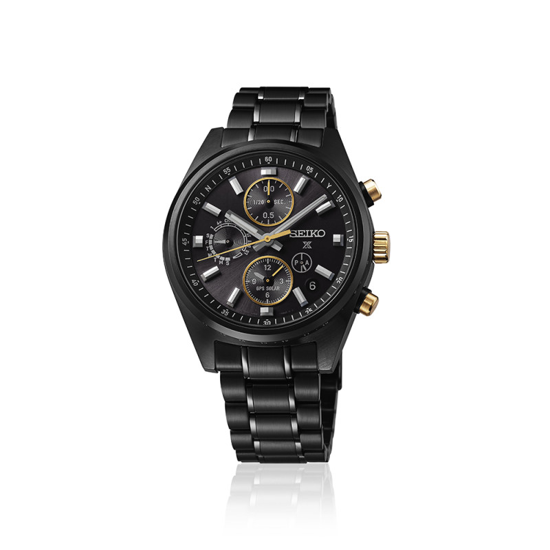 Lorus SSH169J1 Montre PROSPEX Chronographe GPS Solaire