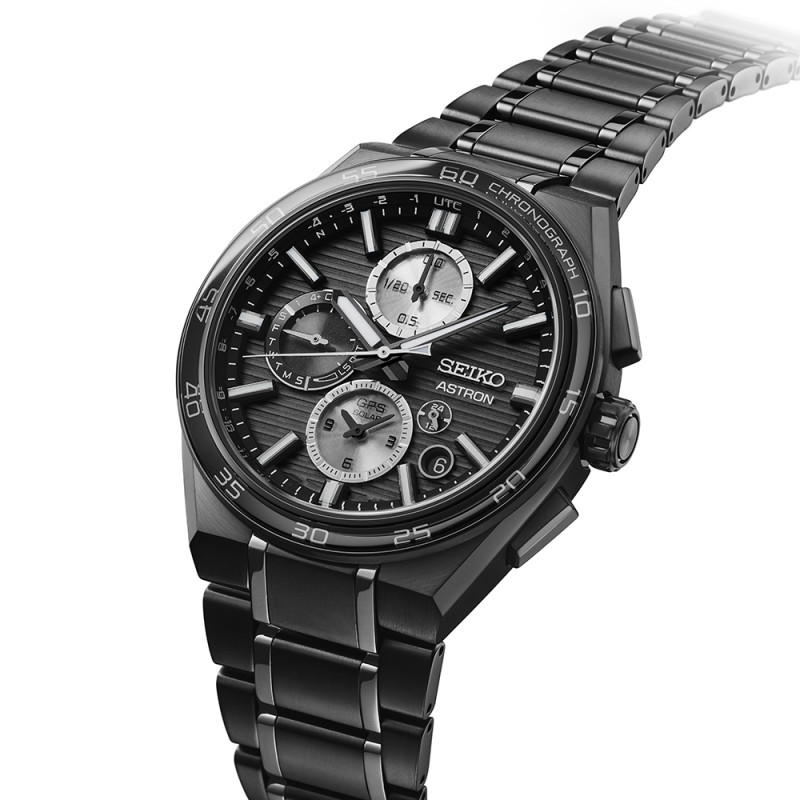 Lorus SSH179J1 Montre ASTRON Chronographe GPS Solaire Dual Time