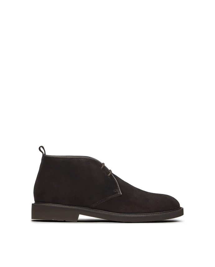 lottusse Bottines à lacets Baltimore en cuir de Veau Mocha