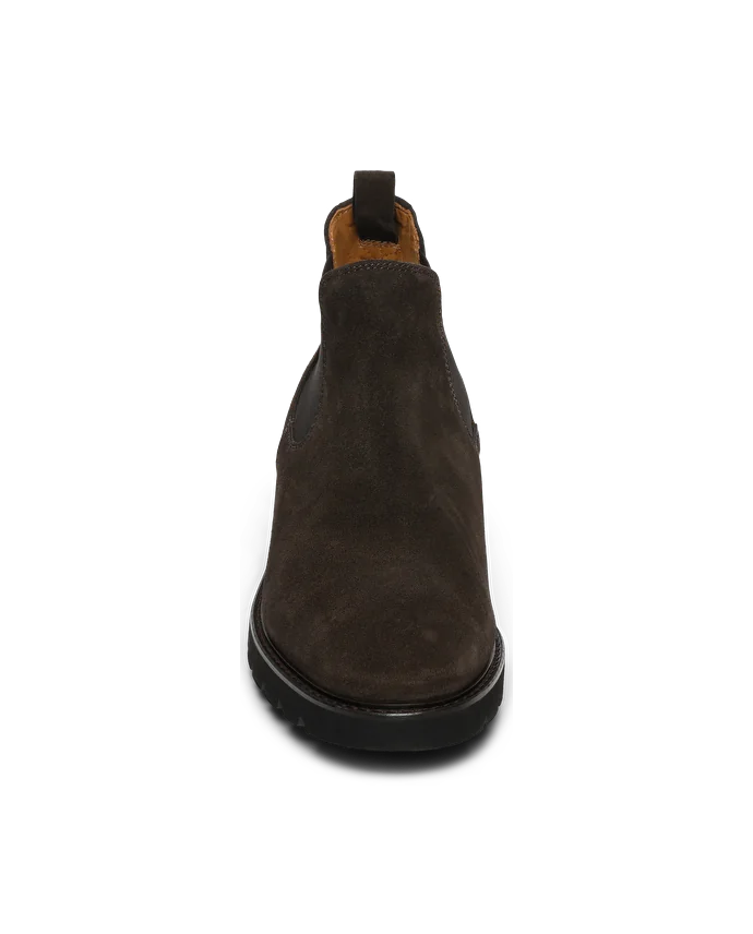 Lottusse Bottines élastiques En Cuir De Vache Munchen Moka