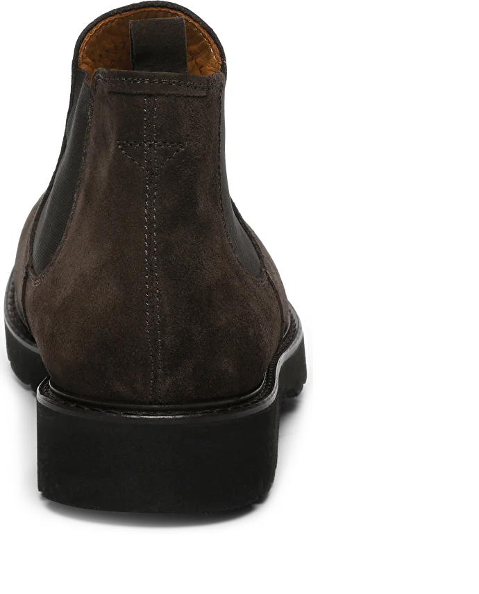 Lottusse Bottines élastiques En Cuir De Vache Munchen Moka