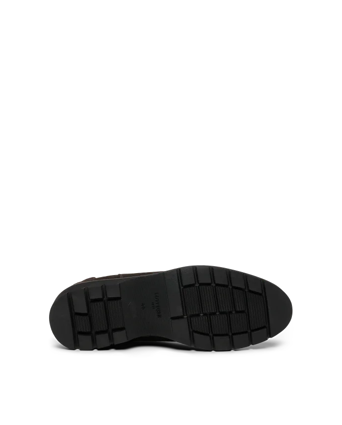 Lottusse Bottines élastiques En Cuir De Vache Munchen Moka