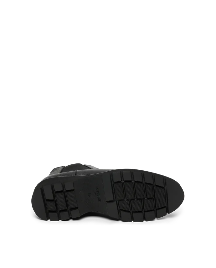 Lottusse Bottines élastiques En Peau De Chèvre Noire Munchen