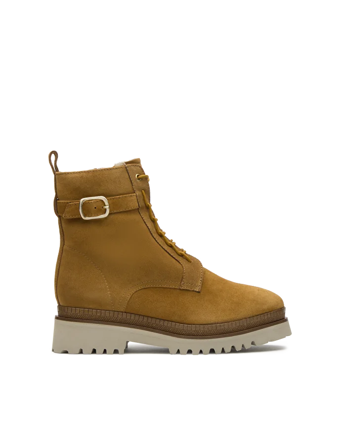 lottusse Bottines en cuir de vache multicolore Ashley