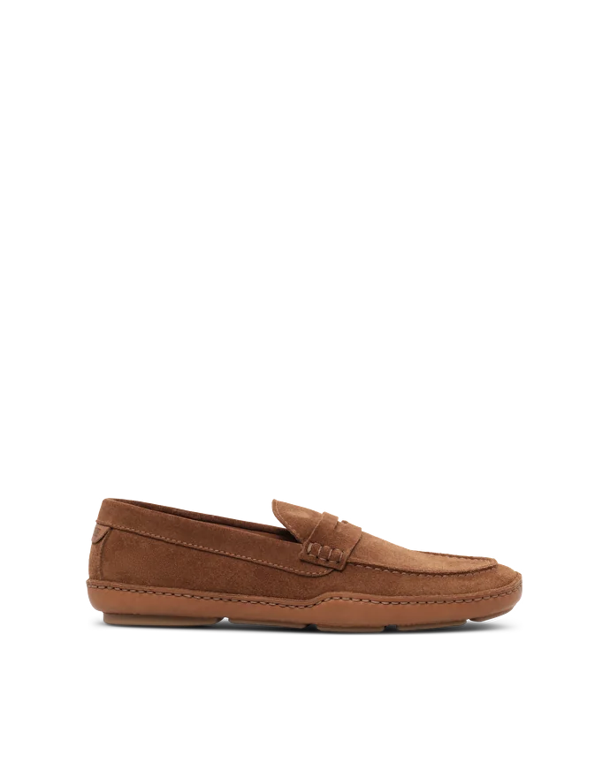 lottusse Chaussures bateau Sporting Cuir de Veau Marron