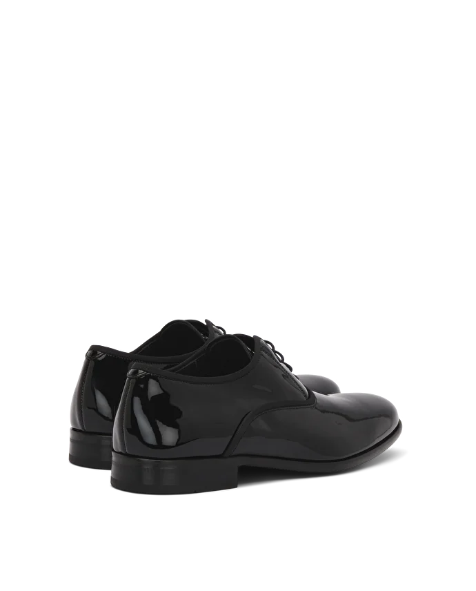 Lottusse Chaussures Oxford Regency En Cuir De Veau Noir