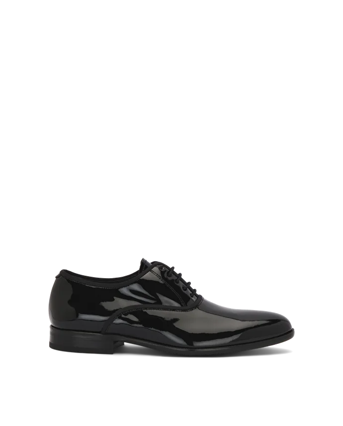 lottusse Chaussures Oxford Regency en cuir de Veau Noir