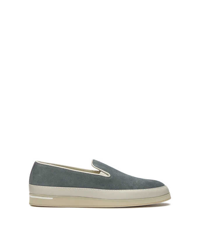 lottusse Babouches Manzoni Beige Bleu